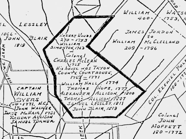 ENLARGEMENT OF THE CHARLES MCLEAN PROPERTY