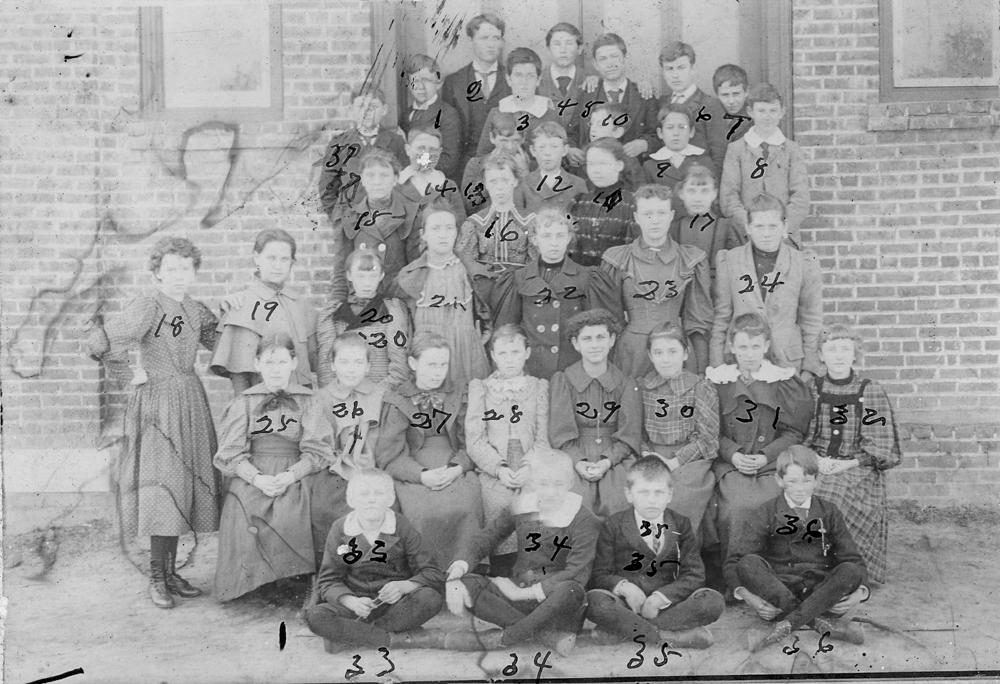GROUP #2 - NOV. 21, 1892 / ROCK HILL GRADED SCHOOL 7th and 8th Grades
