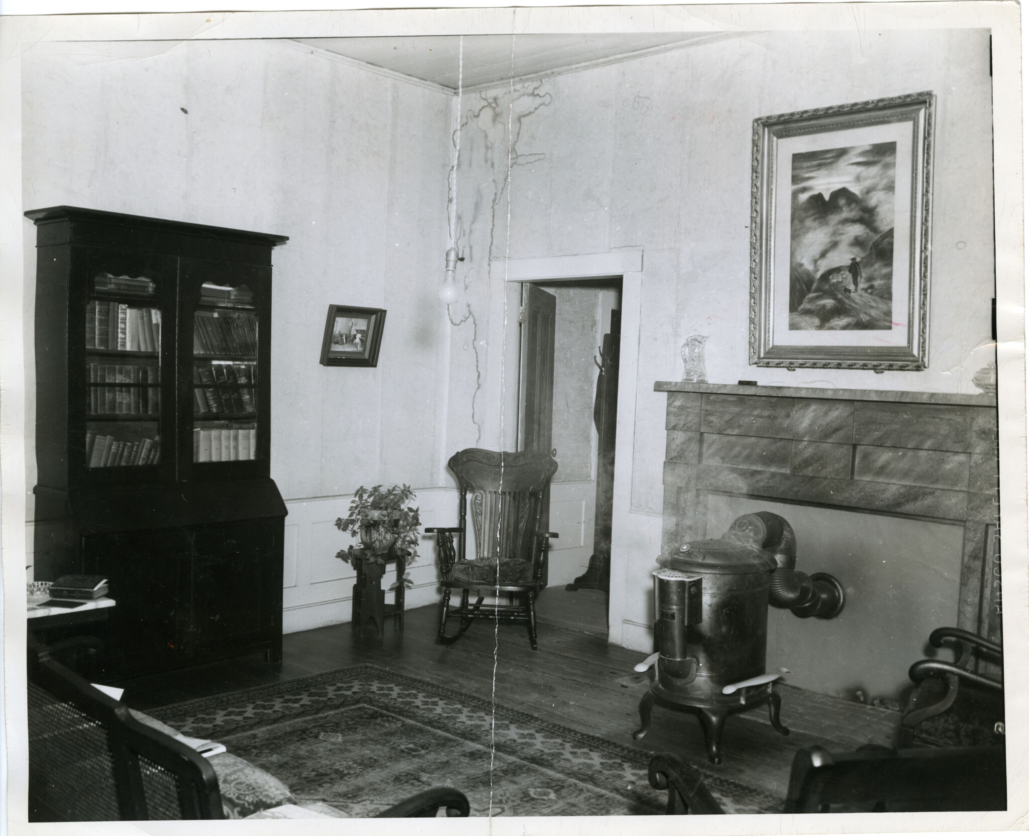 Interior of the Crawford Home:  WU Pettus Archives Collection - 2023