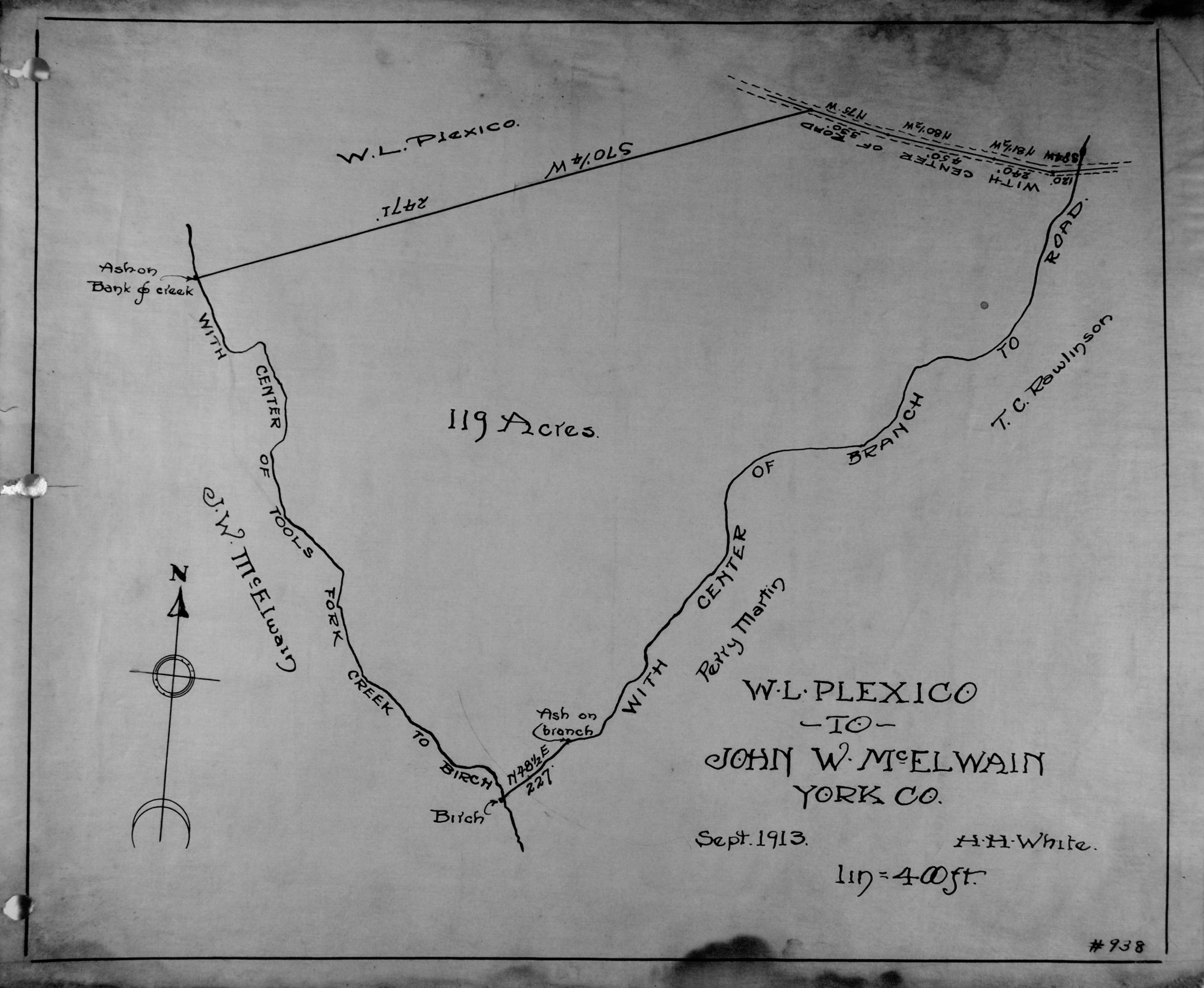 JOHN W. MCELWAIN PLAT - 1913