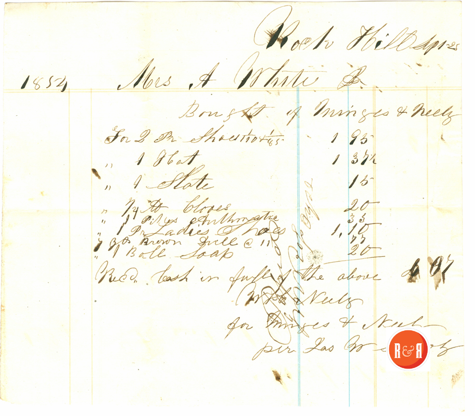 ANN H. WHITE ESTATE ACCOUNT 